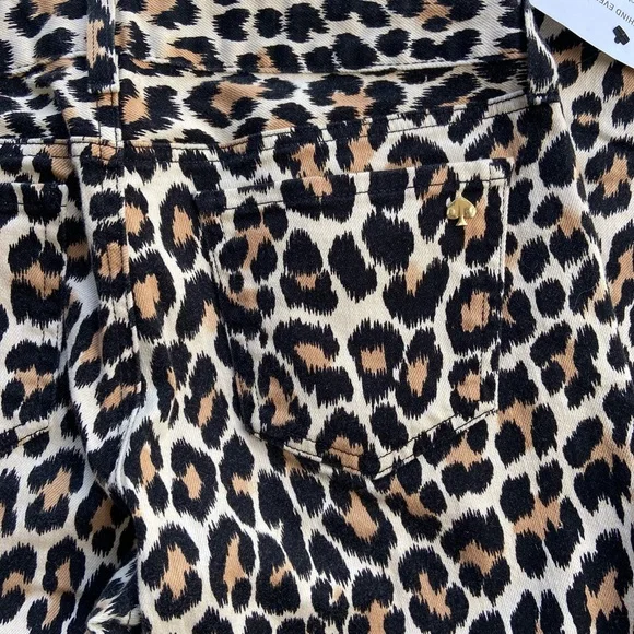 Kate Spade Cheetah Print Leopard print Jeans - Picture 6 of 8